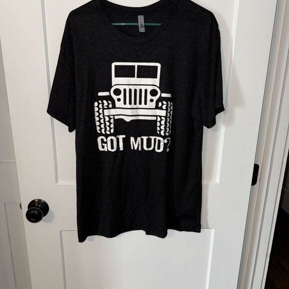 Next Level Apparel Black 'Got Mud?' JEEP Tee - Picture 1 of 3